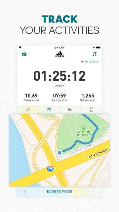 métrico embudo Sociedad adidas Runtastic Running App » MedicinApps
