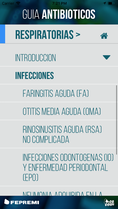 Guía de Antibióticos – FEMI