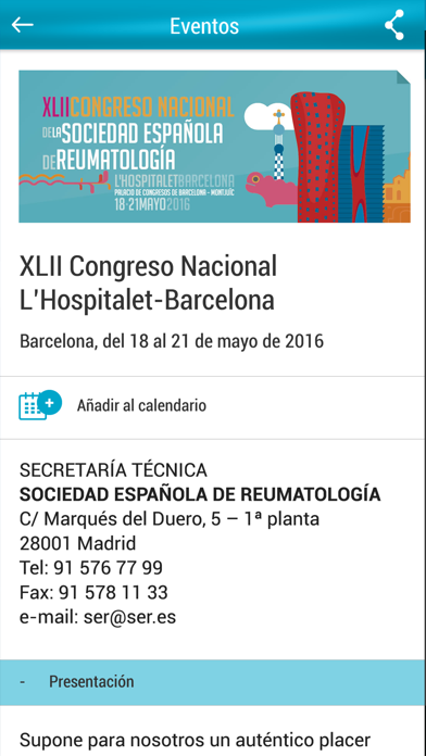 Sociedad Española Reumatología