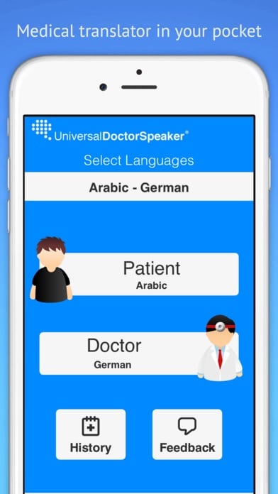 Doctor Using Translator Universal Doctor Speaker: Traductor médico con audio » MedicinApps