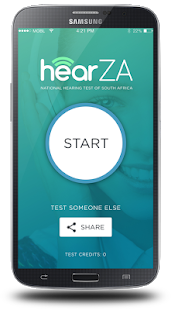hearZ‪A‬ -South Africa’s national hearing test app