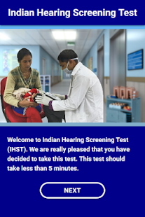 Indian Hearing Screening Test